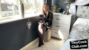 SPH CFNM teacher jerks sbbws smallcock guy in her classro