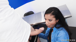 Shameless whore FMM threesome xxx movie