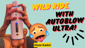 POV PORN Autoblow Ultra goes WILD on Hoss Kado BWC.