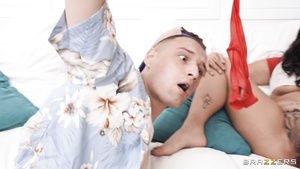 Megan Maiden and Mars Selene hot threesome sex