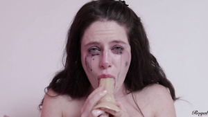 Jane Royal deepthroat gagging video