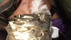 Take that BIG BLACK DICK - Alluring Gypsy gets screwed by black man in hottie interracial scene - Hard fuck