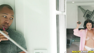 Lasirena69's Intense Indoor Encounter with Interracial Heat