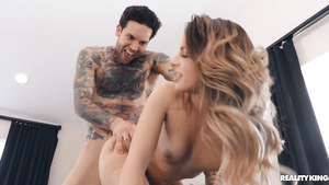 Small Hands' Intense Office Affair with Blonde Passion