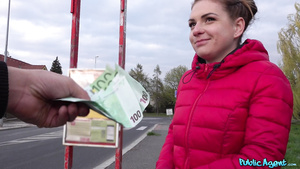 Mila Fox's Naughty Outdoor Tryst for Cash