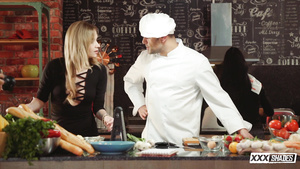 Apolonia Lapiedra's Wild Kitchen Party Fuels Intense Passion