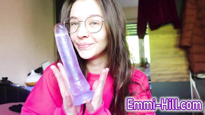 Cute geek girl solo Amateur porn
