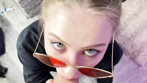 Step Sis sucks my throbbing dick