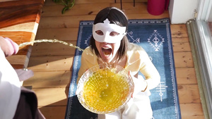 Beautiful GF pissing fetish porn