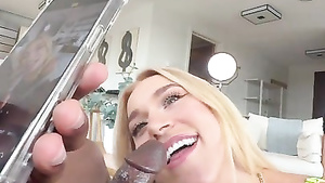 Blonde horny babe amazing IR sex video