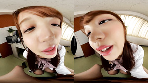 Amoral Japanese teen mind-blowing sex clip