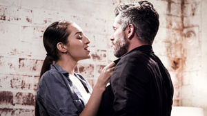 Spic wife secretary fornicate big knob boss