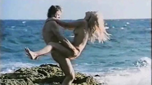 Talented dude thrusts his tongue into a juicy hairy pussy