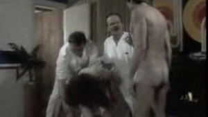 Dude licks and fuck a hot dark-haired babe in lingerie