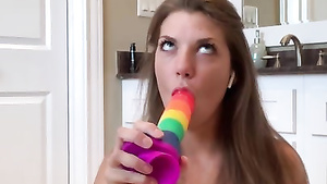 Amateur Goddess Masters Deep Passion in Solo Toy-Fueled Ecstasy