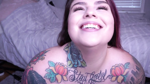 Nude Teen's Curvy Passion Ignites in Intimate BBW Small-Tit Heat