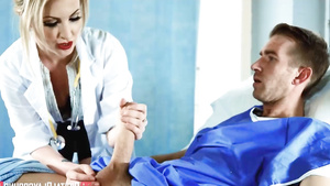 Naughty nurse exciting sex scene