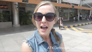 Teenager Karla Kush gets a creampie on your Virtual Vacation to Malaysia